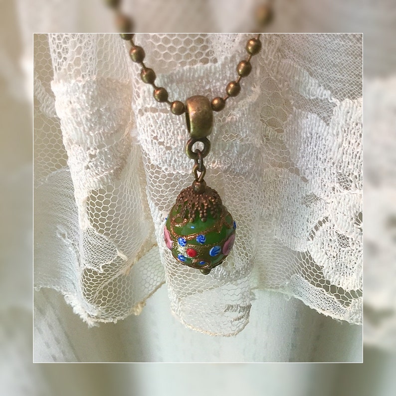 Murano Pendant,Pearl Necklace,Garnet Necklace,Garnet Jewelry,Murano Necklace Doble Necklace,Venetion Italian Jewelry,Murano Glass Pendant