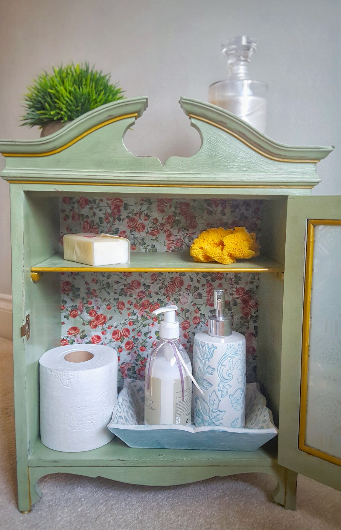 SOLD SOLD SOLD Beautiful Upcycled Medicine/apothecary