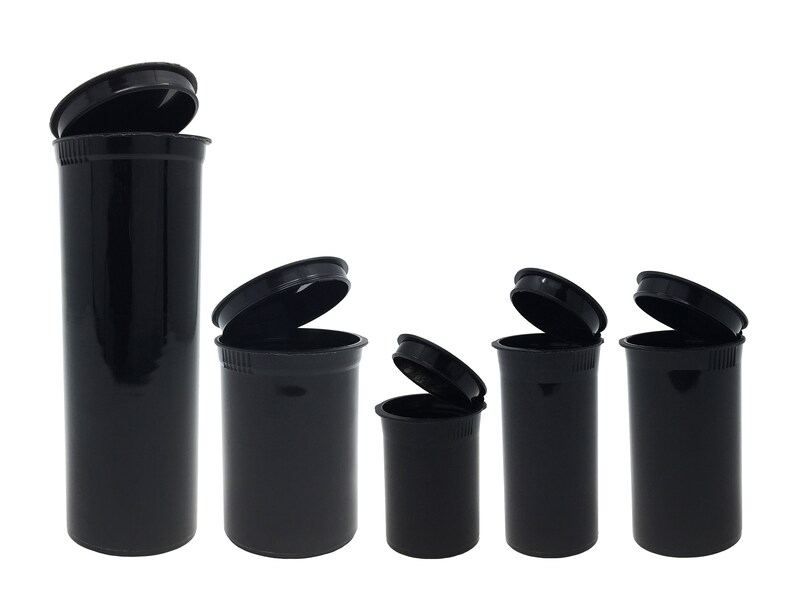 Dram 5 PACK Squeeze Pop Top Open Containers 1 Ea Size 60 Etsy