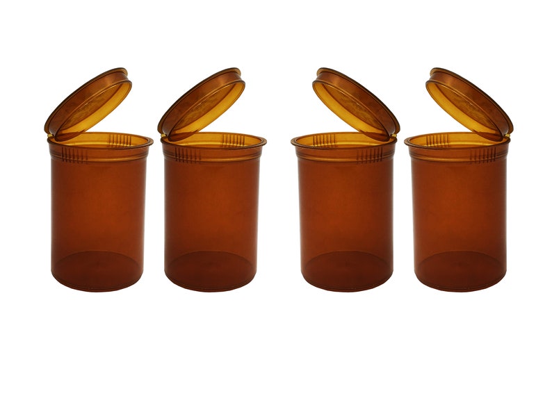 Transparent Stashes 30 Dram Transparent One Piece Plastic Pop Top Stash Jar Travel - Etsy