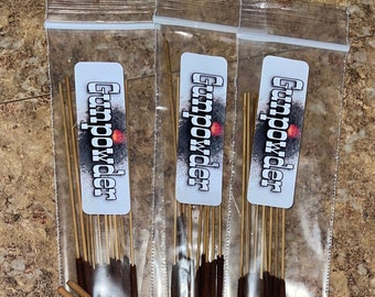 Gunpowder Incense 3 Pack (30 sticks)