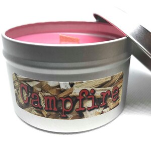 Campfire 8oz Scented Candle