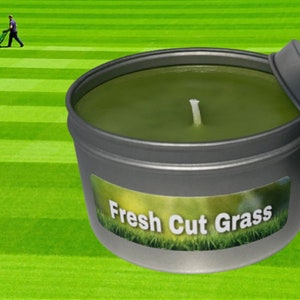 Fresh Cut Grass Scented Candle