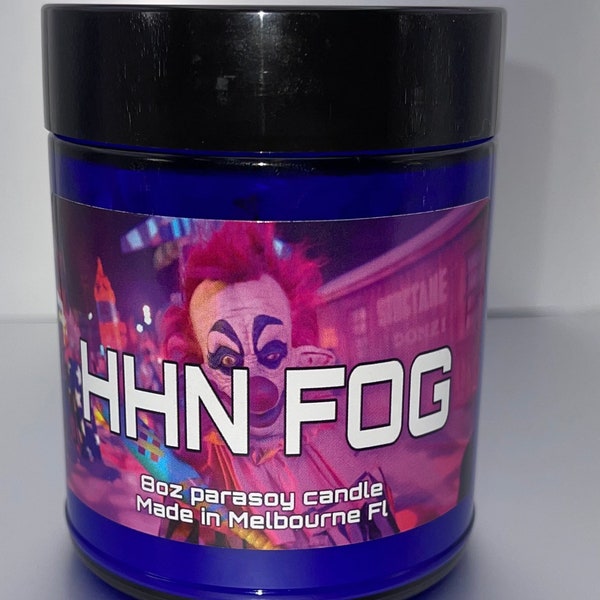 Halloween Horror Fog Scented Glass Candle