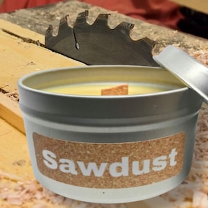 Sawdust 8oz Scented Candle