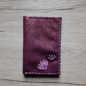 PORTE-FEUILLE en cuir fantaisie