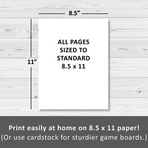 Puede incluir: Una hoja de papel blanca con el texto "ALL PAGES SIZED TO STANDARD 8.5 x 11" impreso en ella. El papel mide 8,5 pulgadas por 11 pulgadas.