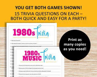Jumbo Il Quiz Degli Anni '80 - Gioco Da Tavolo Con 200 Domande Su Musica, Film E Cult Degli Anni 80, Per 2+ Giocatori, Dai 12 Anni