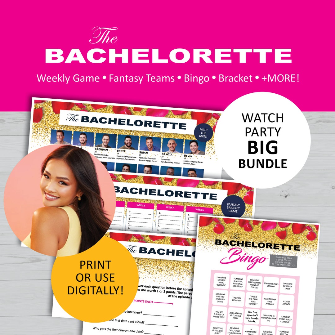 The Bachelorette Game Bundle, Fantasy League Jenn Tran Season ...
