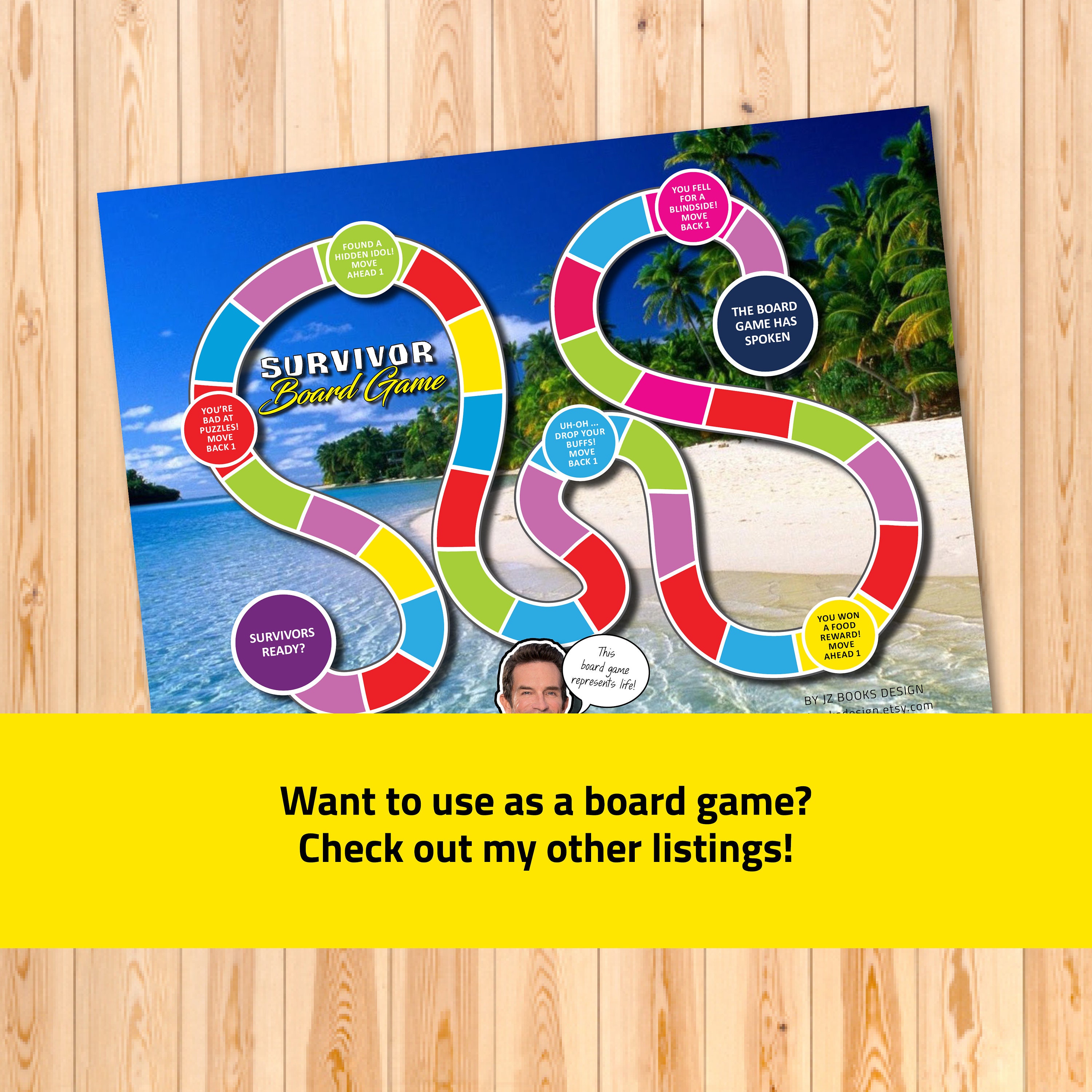 The Survivor Trivia Card Game, Tv Show Games, Survivor Fan Gift ...