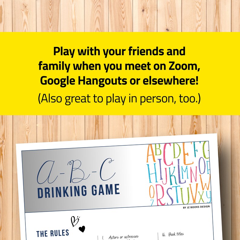 Virtual happy hour drinking games Virtual party kit social