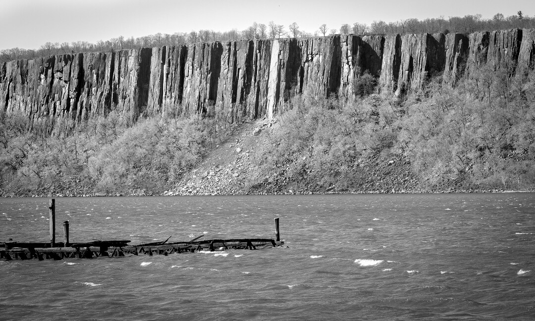 Hudson River Palisades Cliffs Etsy