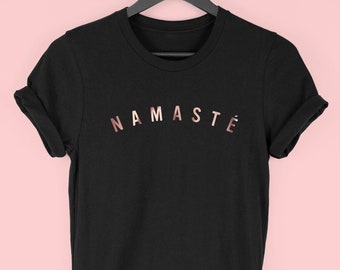 Namaste Tshirt, Yoga Shirt, Meditation T-Shirt, Zen T Shirts, By Mr Porkys™