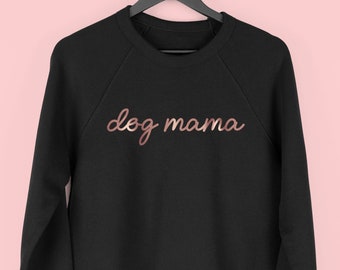 Dog Mama Sweatshirt, Dog Walking Jumper, Funny Dog Sweater, Christmas Gift for Dog Owner, Dog Lover Sweatshirt, Dog Mom