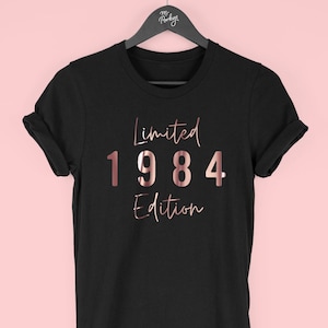40th Birthday Gift, Limited Edition 1984 T Shirt