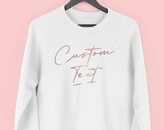 personalised work jumpers