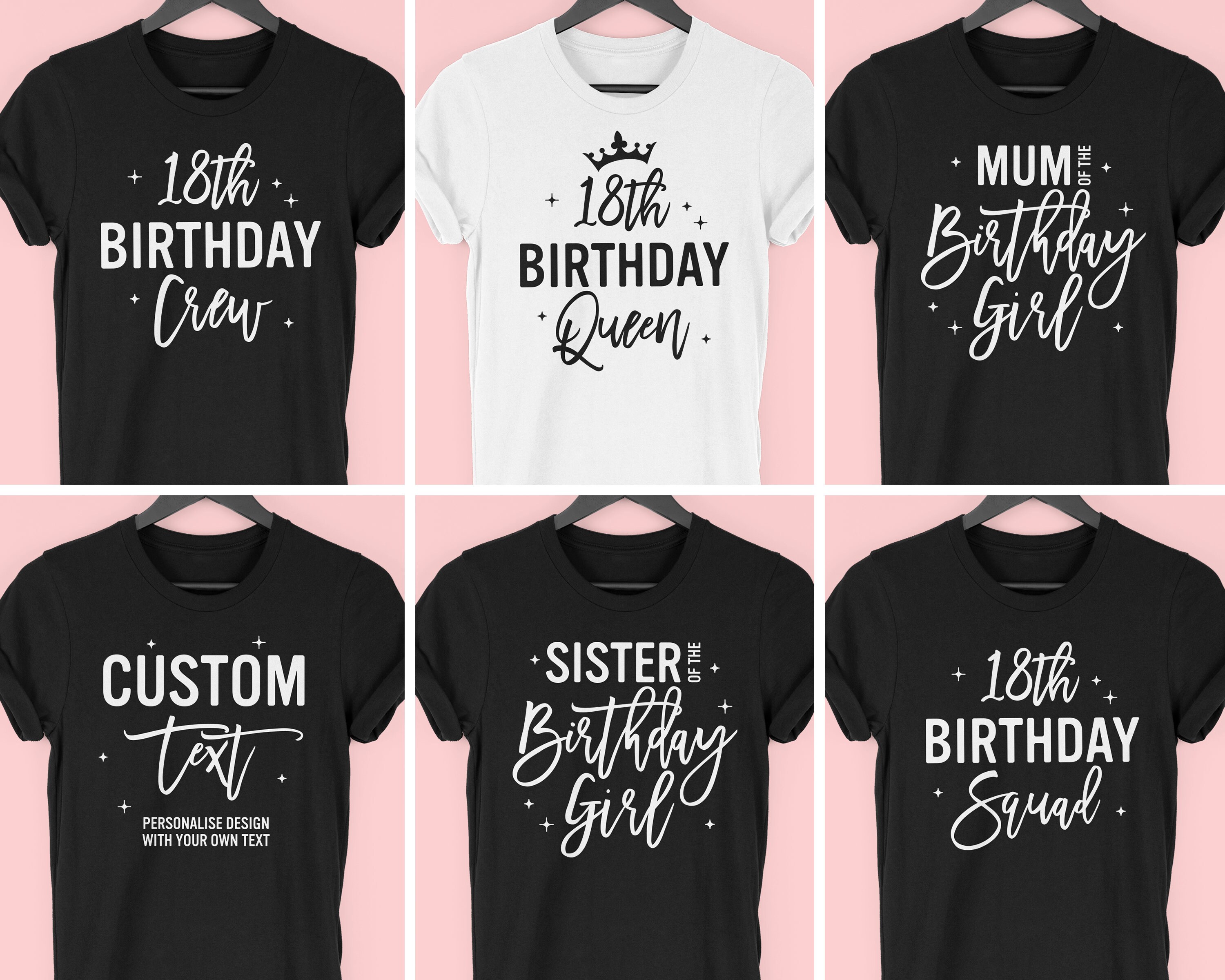 18 t shirt sales