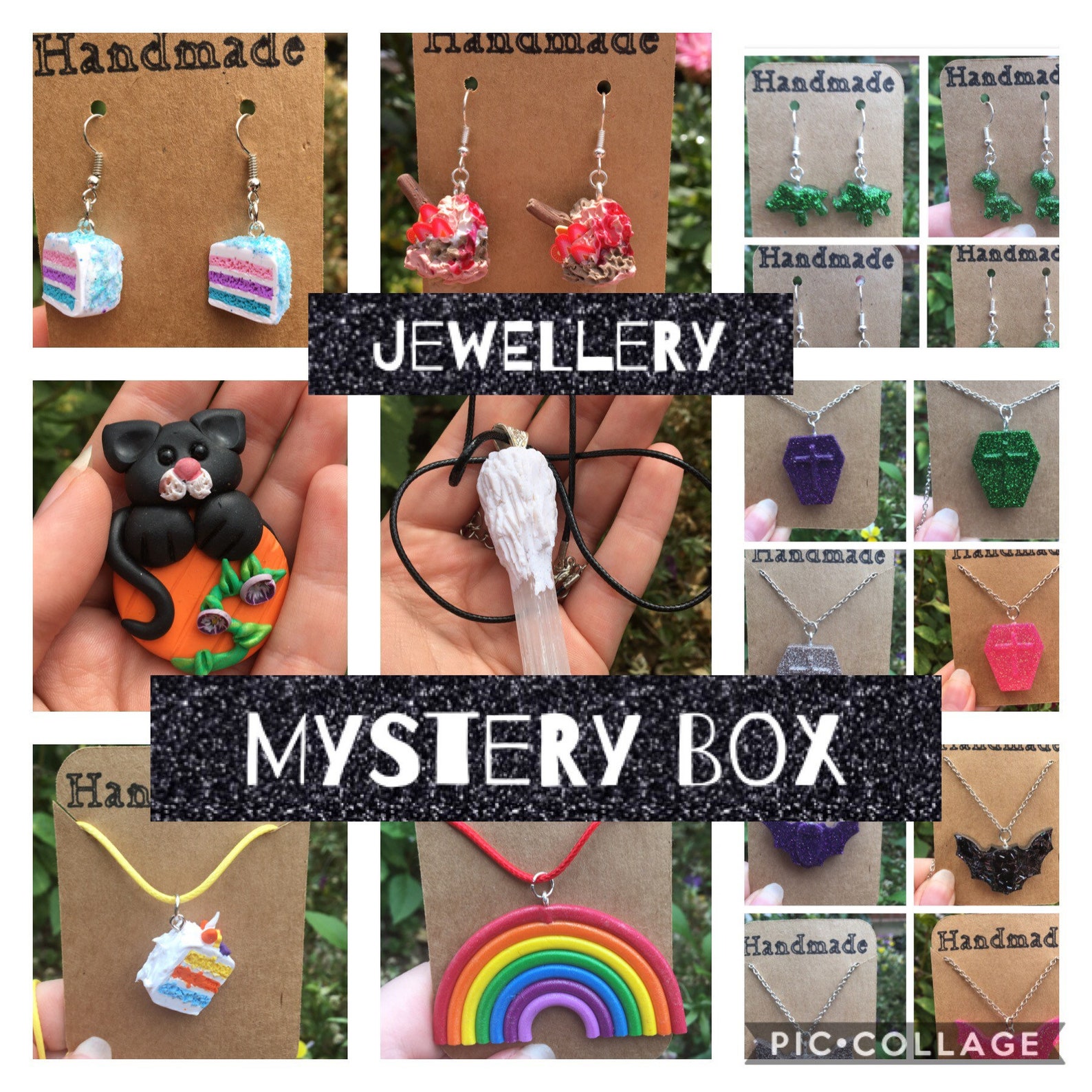 Jewellery mystery box mystery bundle surprise box funky Etsy