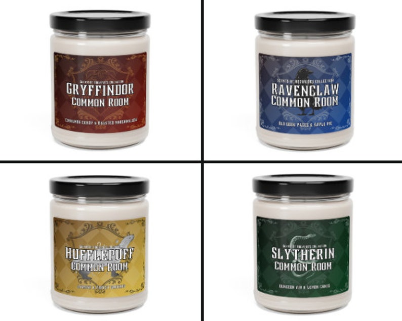 Common Room Scented Candles. Scents of Hogwarts Collection. Experience