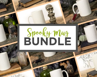 Download Spooky Mug Mockup Etsy