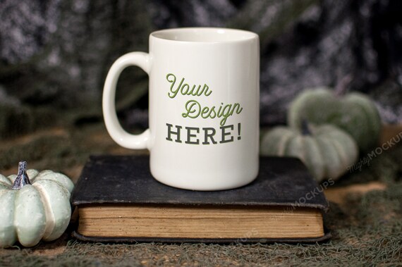 Download Pumpkin Mockup Halloween Mug Mockup Digital Download Etsy