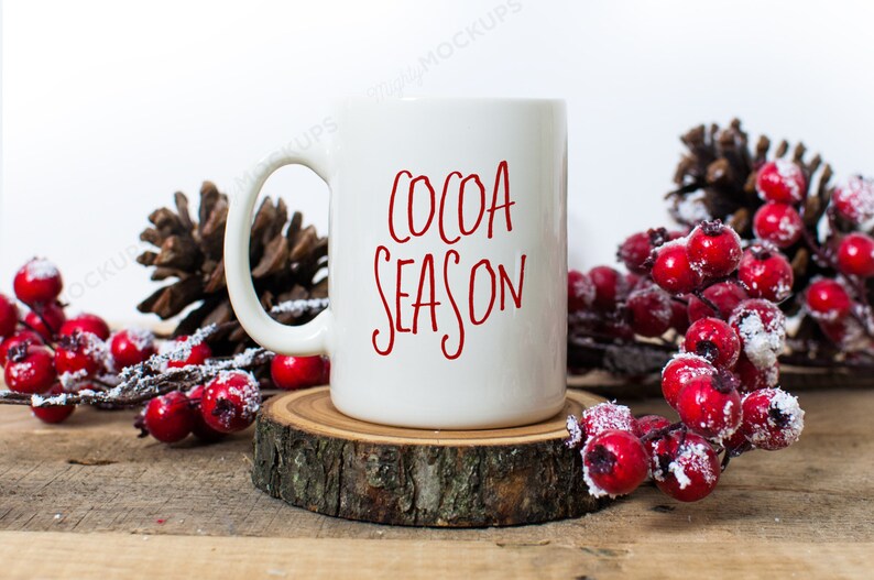 Holiday Mug Mockup Bundle Digital Mockup Mug Mockup | Etsy