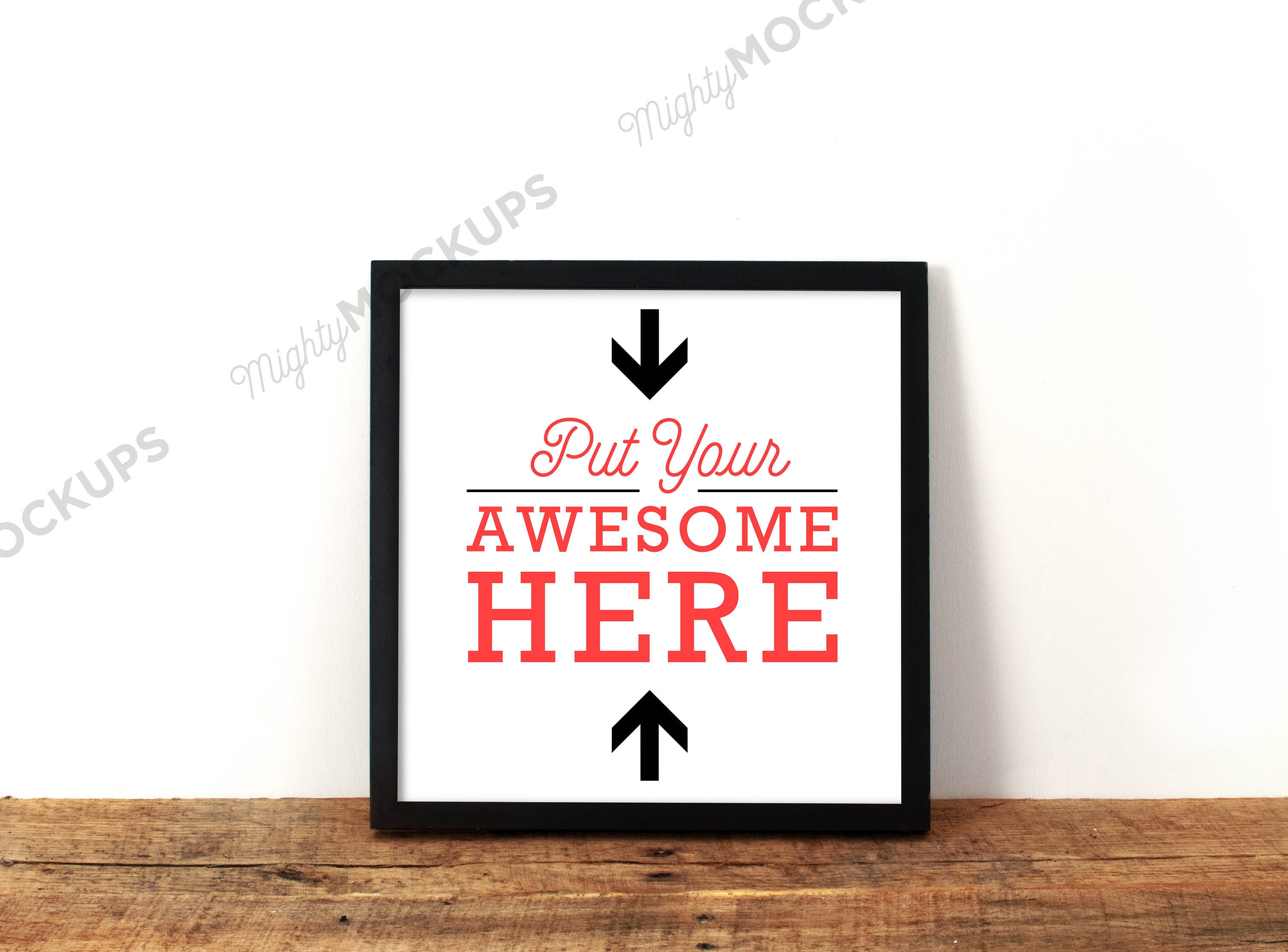 Download Square Frame Mockup Product Mockup Digital Download | Etsy