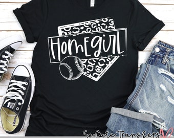 Homegirl Baseball DTF transfer, T-Shirt DIY