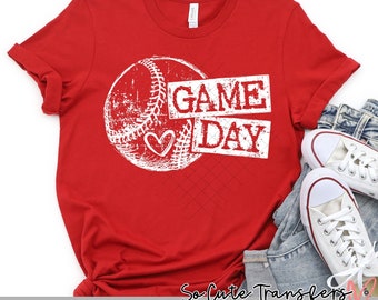 Game Day Baseball DTF transfer