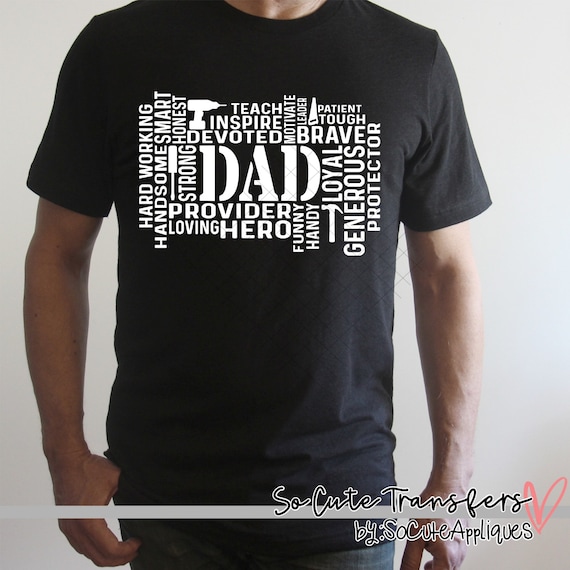 Dad Screen Print Transfer Sarcastic 
