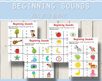 beginning sounds, phonics,kindergarten learning phonics, Printable CVC Words, Word Builder, homeschool learning, practice beginning sound