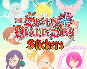 Seven Deadly Sins Stickers