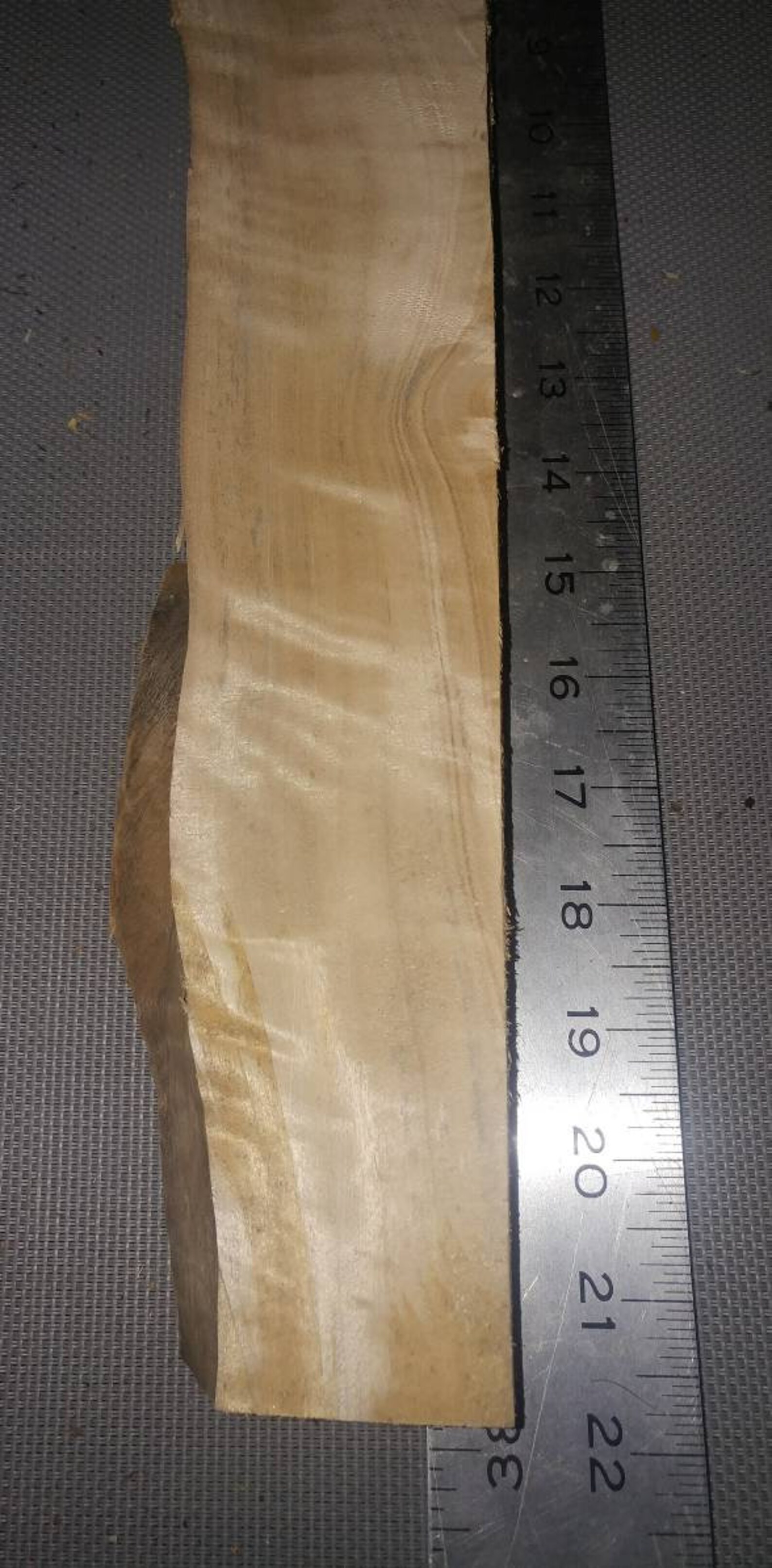 Live Edge Cottonwood Slab Lumber Remnant très Etsy