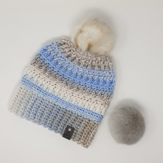 Pick-a-pom Toque beanie With 