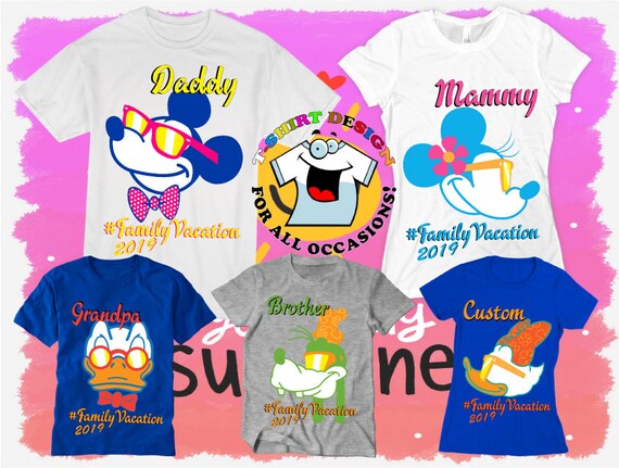 etsy custom disney shirts