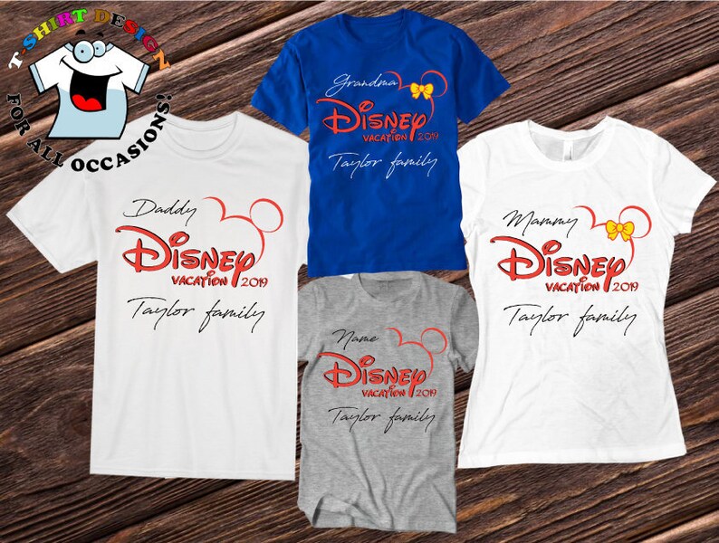 etsy custom disney shirts
