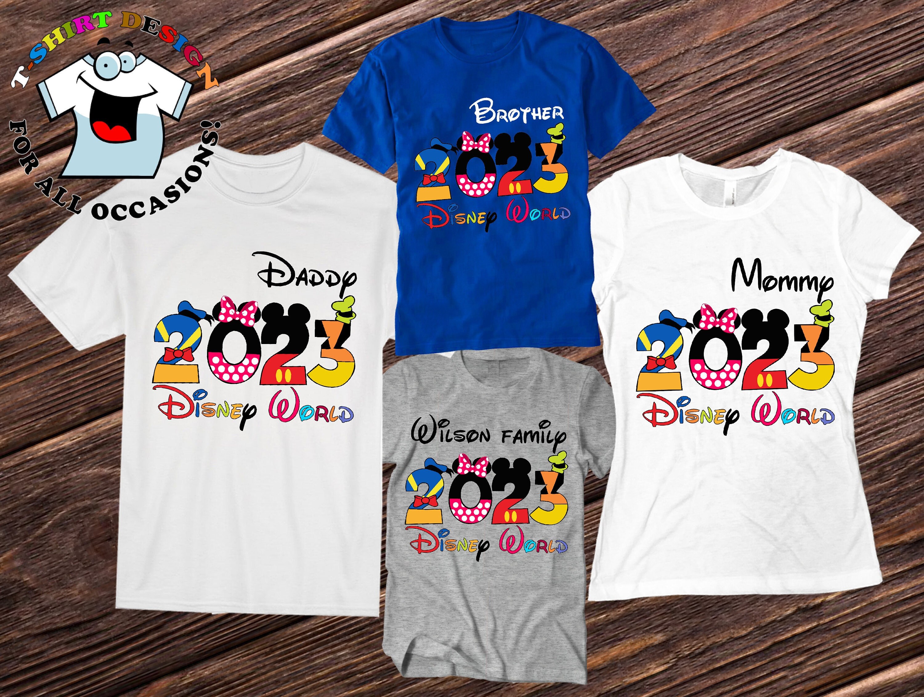 Discover Magliette per la famiglia Disneyworld 2023. Magliette personalizzate Disney 2023. Disney World personalizzato