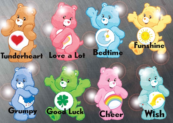 Care Bear Grumpy Bear Custom Family Shirt