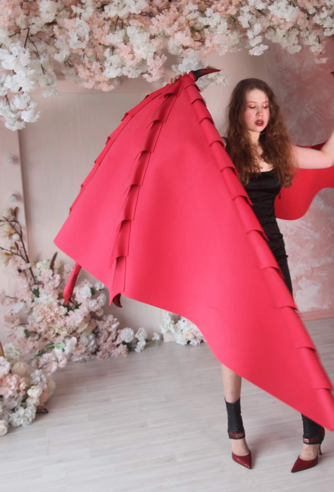 Huge Red Dragon wings Cosplay Costume/wearable giant Dragon Etsy