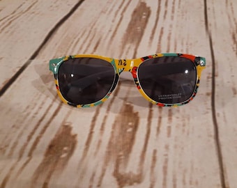 Paint splatter sunglasses