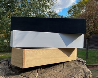 Indoor/Outdoor Planter Box, Wooden Planter Box, Succulent Planters, Window Box, Garden Planter, Planter for Flowers, Gift for Neighbour