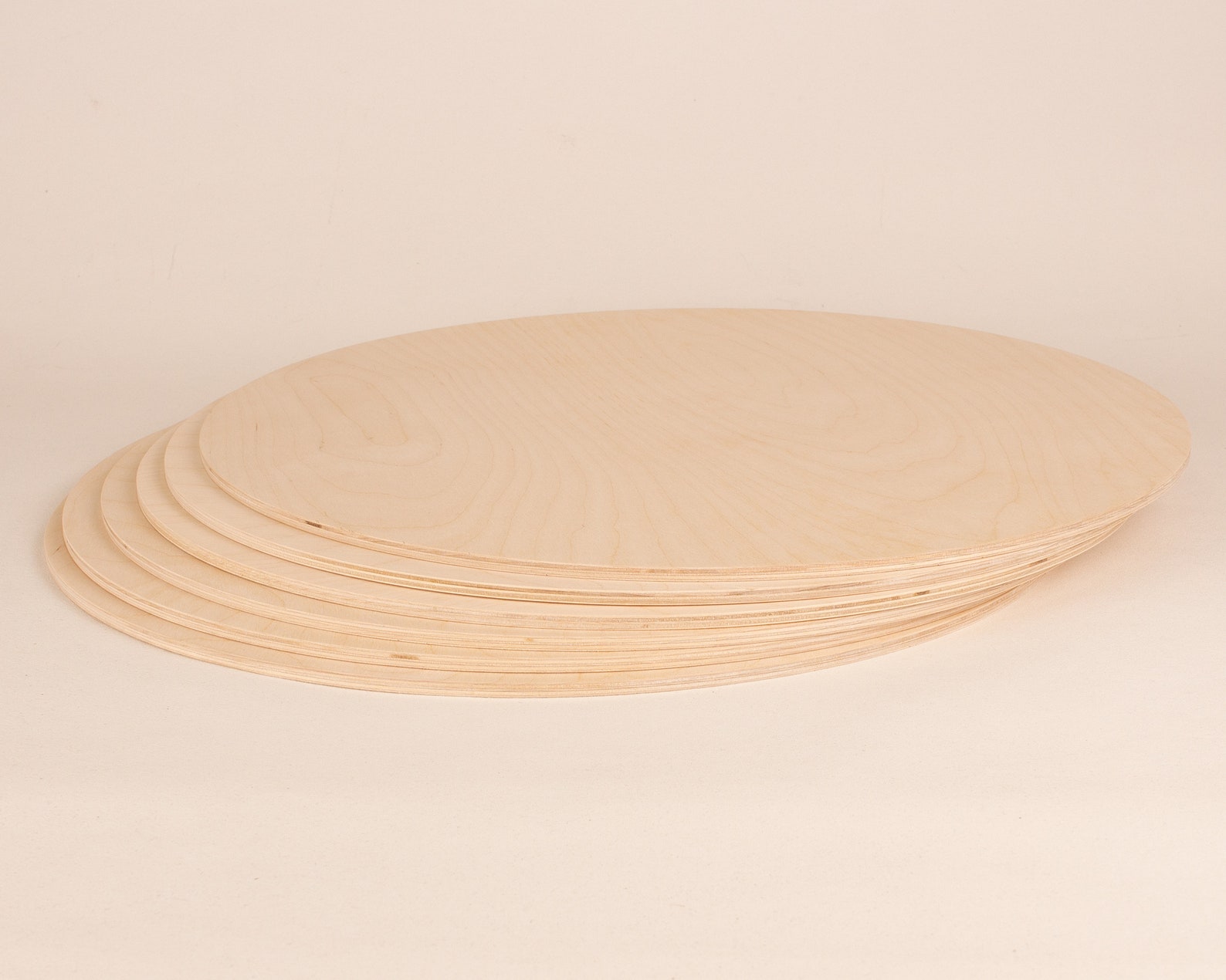 Plywood Rounds - Premium Birch Plywood Circles 1/4