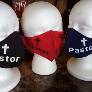 Pastor&#39;s Face Mask (3 pack)