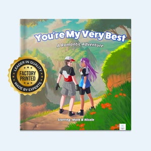 Poke personalisiertes Buch, personalisierte romantisches Buch, benutzerdefinierte Buchkunst, einzigartige originelle Geschenkidee, benutzerdefinierter Druck, Vorschlagsbuch