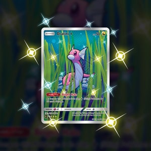 shiny dratini pokemon card Pokemon Pocket TCG Card Game 1 Star Shiny Dratini Mega Shine DIGITAL