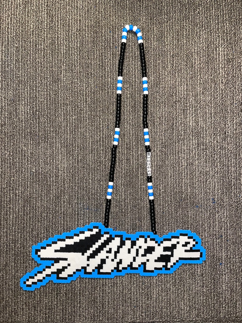 Slander Kandi Perler Necklace Etsy