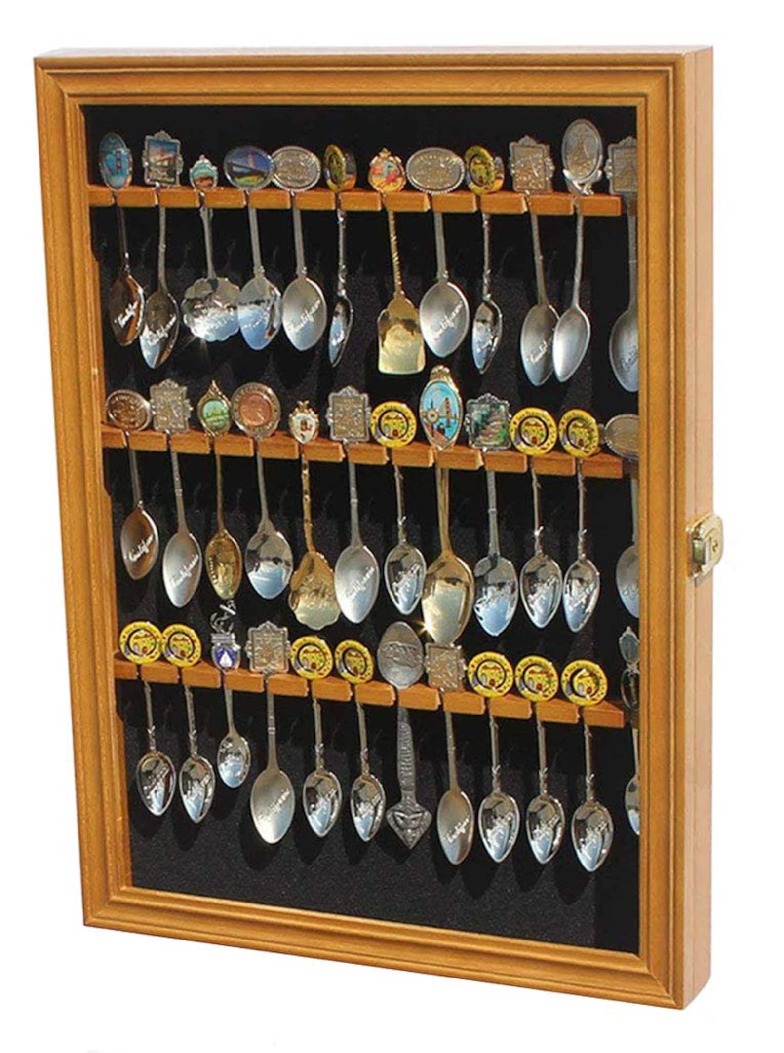 36 Spoon Display Case Rack Spoon Display Case Etsy UK