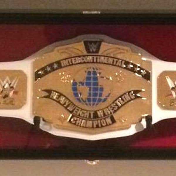 Championship Belt Display Case Etsy