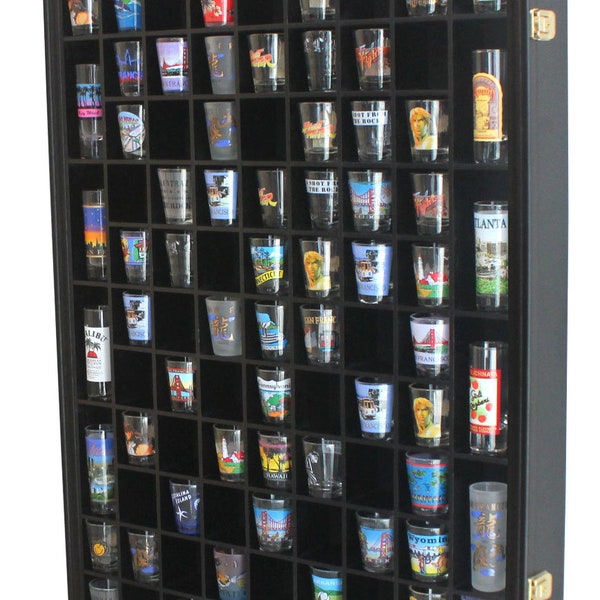 Shadow Box Shot Glass Display Etsy