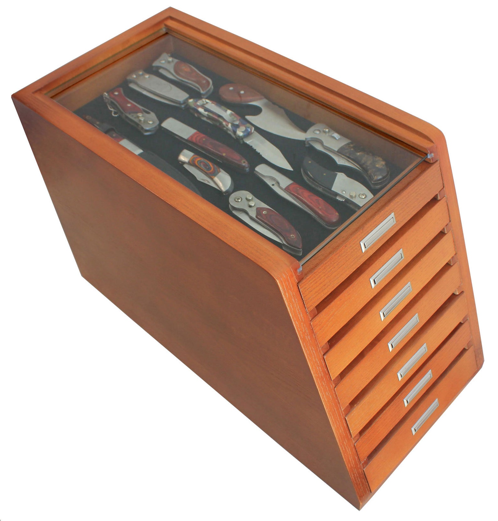 Collector's Knife Storage Display Case Tool Pocket Etsy